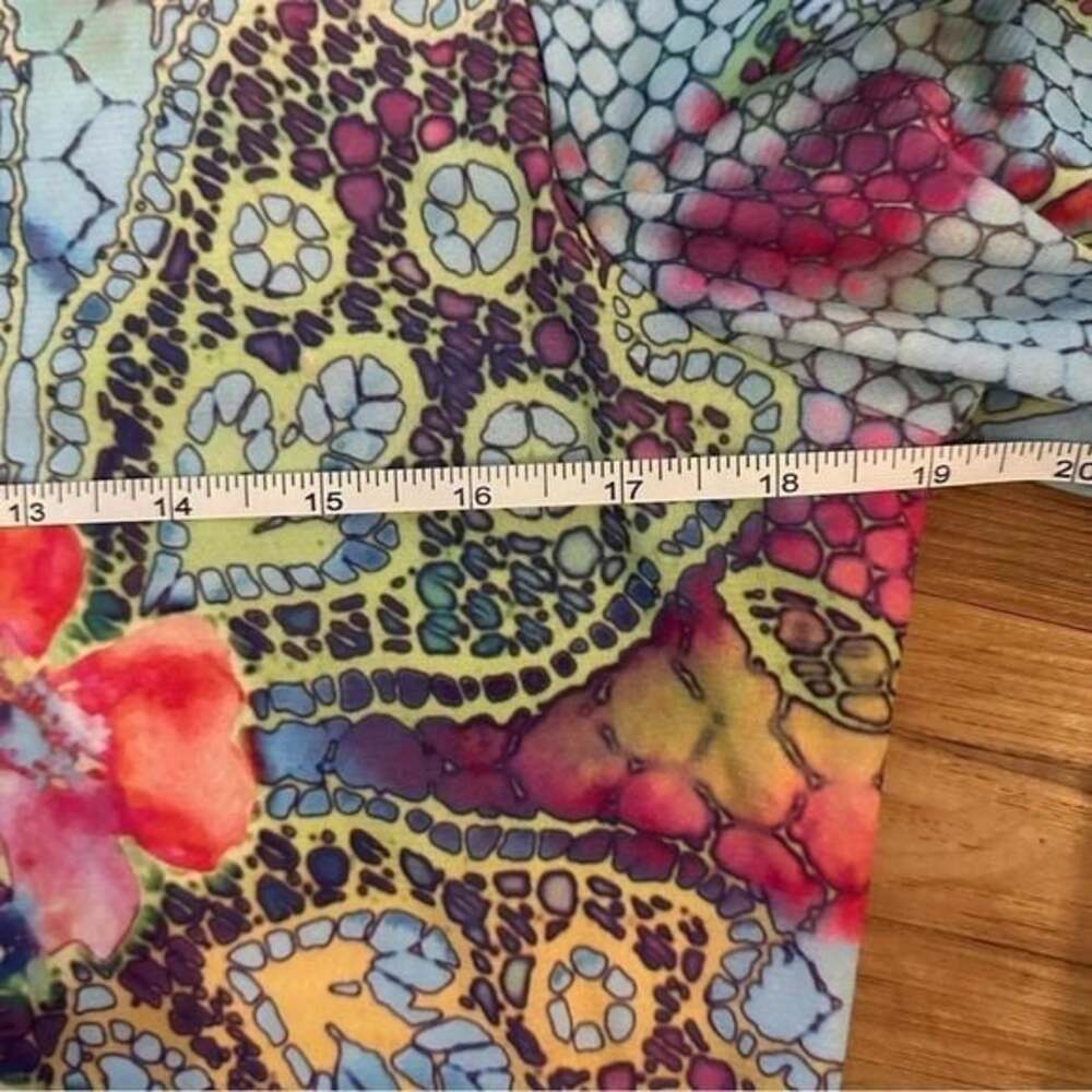 Brittany Black Psychedelic Print Top - Picture 5 of 6